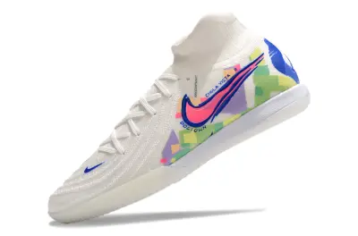 Nike Phantom Luna Elite IC - White/Vibrant Blue/Neon Green