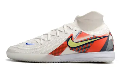 Nike Phantom Luna Elite IC - White/Vibrant Orange/Electric Blue