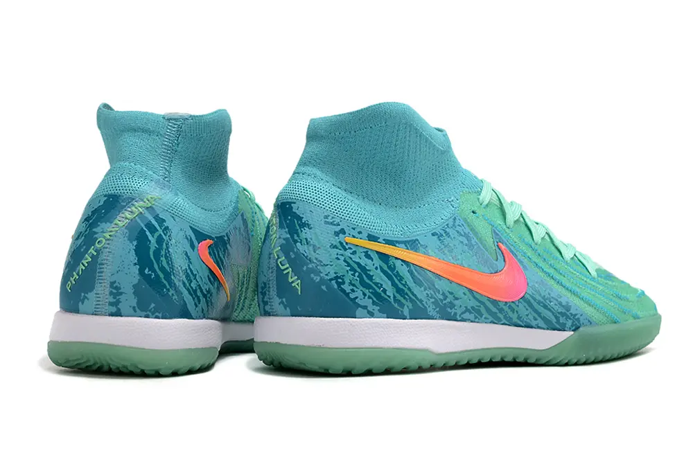 Nike Phantom Luna Elite IC - Aqua/Coral Surge/Teal Wave