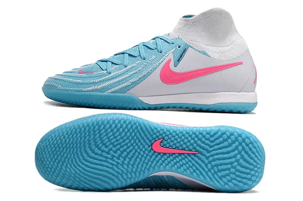 Nike Phantom Luna Elite IC - Cyan/Soft Pink/Light Blue