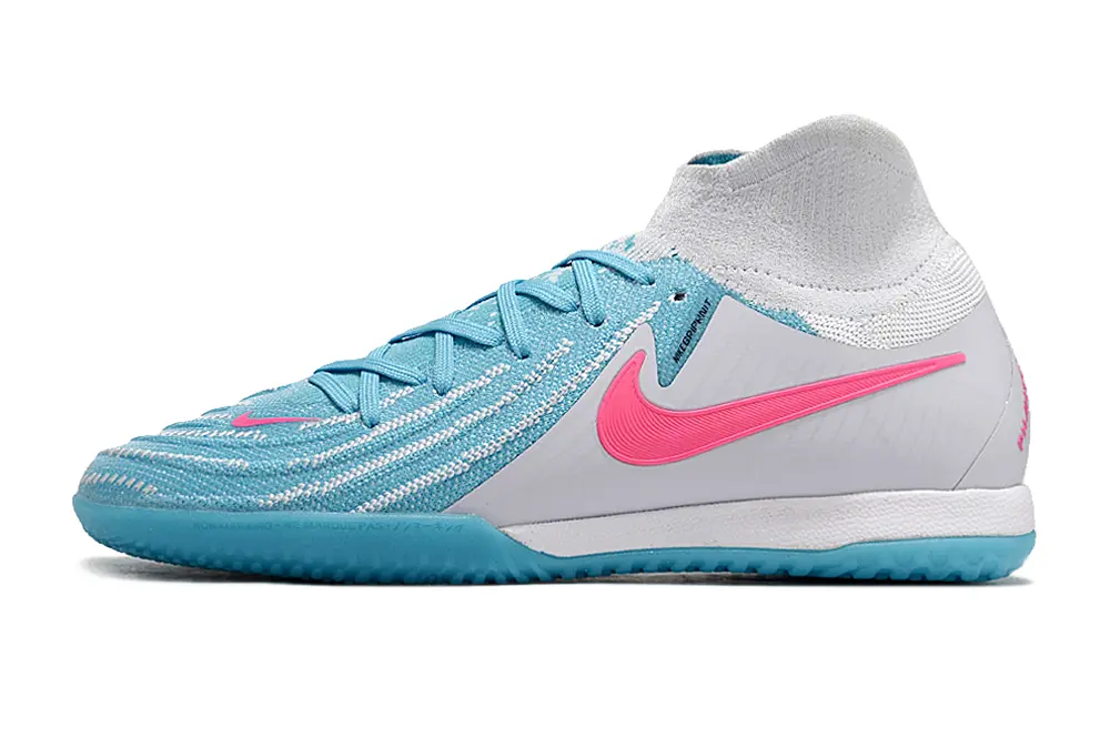 Nike Phantom Luna Elite IC - Cyan/Soft Pink/Light Blue
