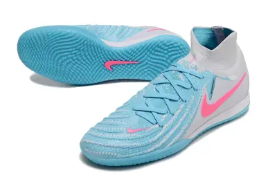 Nike Phantom Luna Elite IC - Cyan/Soft Pink/Light Blue