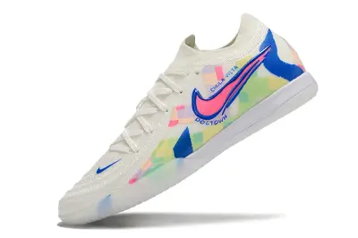 Nike Phantom GX 2 Elite IC - White/Pastel Colorful/Bright Blue