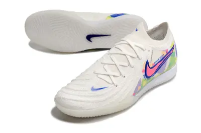 Nike Phantom GX 2 Elite IC - White/Bright Blue/Fun Pink