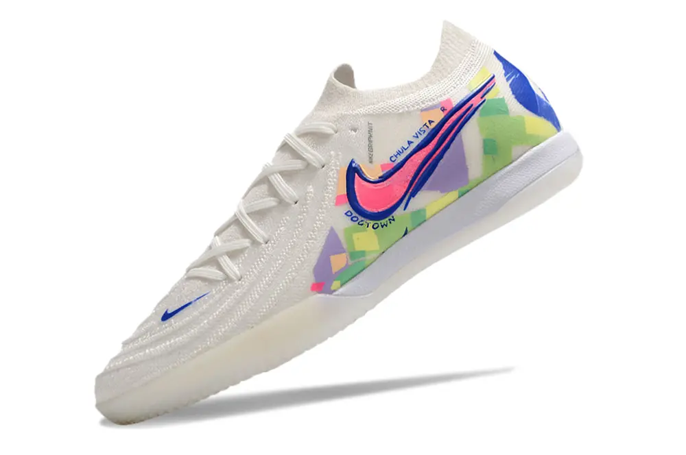 Nike Phantom GX 2 Elite IC - White/Bright Blue/Fun Pink
