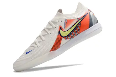 Nike Phantom GX 2 Elite IC - White/Electric Blue/Neon Orange