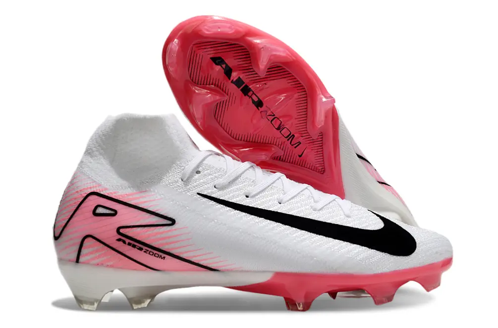 Nike Air Zoom Mercurial Superfly 10 Elite FG - White/Pink Glow/Black