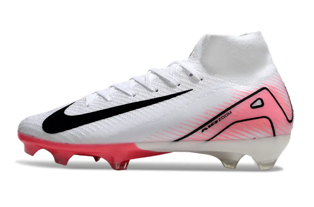 Nike Air Zoom Mercurial Superfly 10 Elite FG - White/Pink Glow/Black