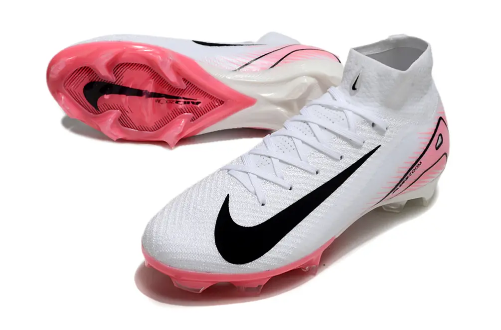 Nike Air Zoom Mercurial Superfly 10 Elite FG - White/Pink Glow/Black