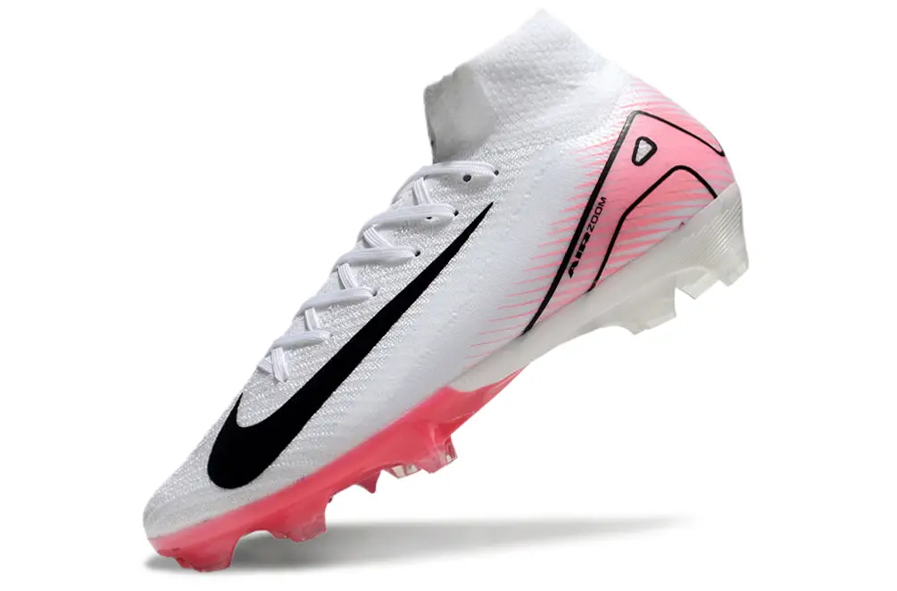 Nike Air Zoom Mercurial Superfly 10 Elite FG - White/Pink Glow/Black