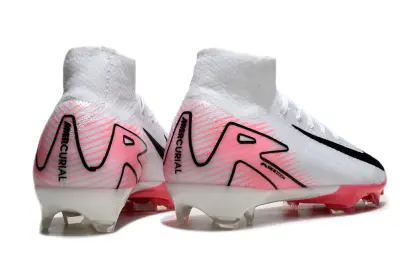 Nike Air Zoom Mercurial Superfly 10 Elite FG - White/Pink Glow/Black