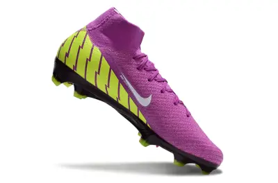 Nike Air Zoom Mercurial Superfly 10 Elite FG - Purple/Electric Lime/Vibrant Pink