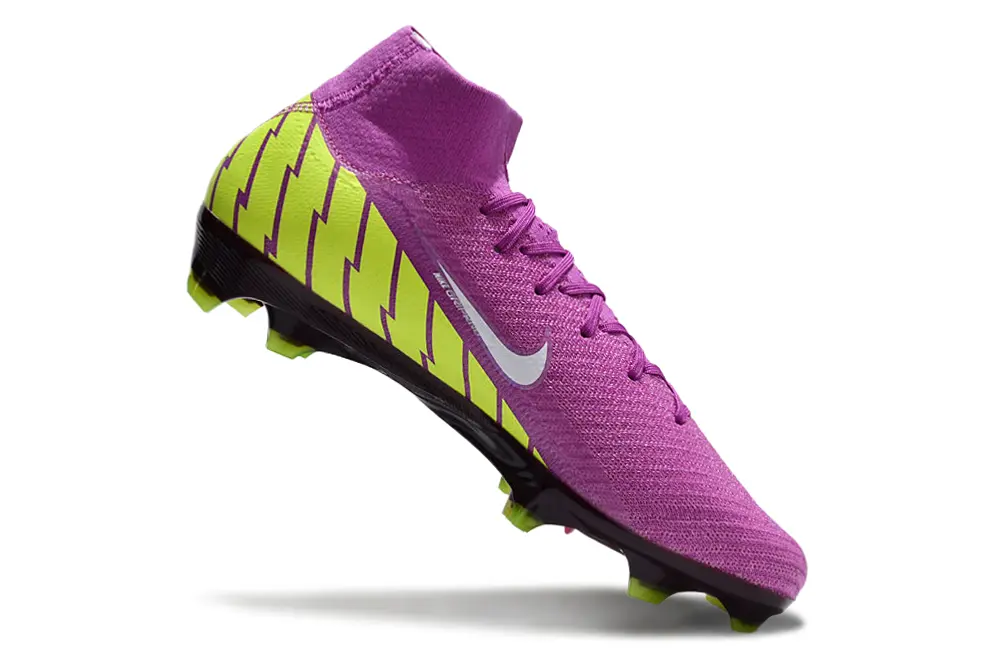 Nike Air Zoom Mercurial Superfly 10 Elite FG - Purple/Electric Lime/Vibrant Pink