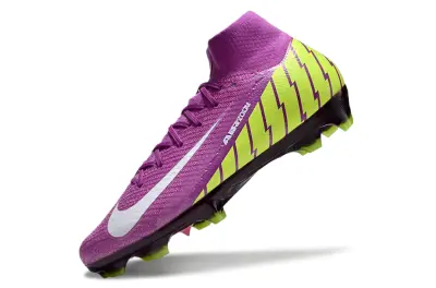 Nike Air Zoom Mercurial Superfly 10 Elite FG - Purple/Electric Lime/Vibrant Pink