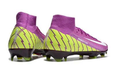 Nike Air Zoom Mercurial Superfly 10 Elite FG - Purple/Electric Lime/Vibrant Pink