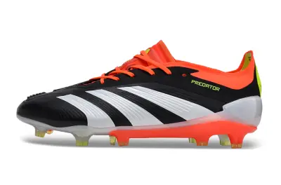Adidas Predator Elite FG - Black/Electric Orange/Neon Yellow