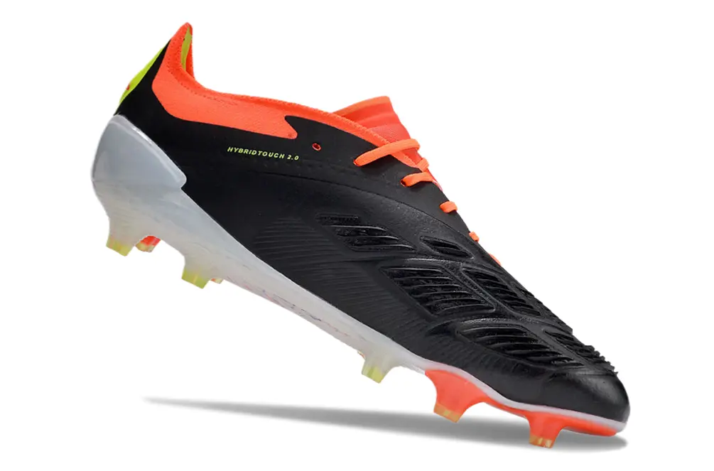 Adidas Predator Elite FG - Black/Electric Orange/Neon Yellow