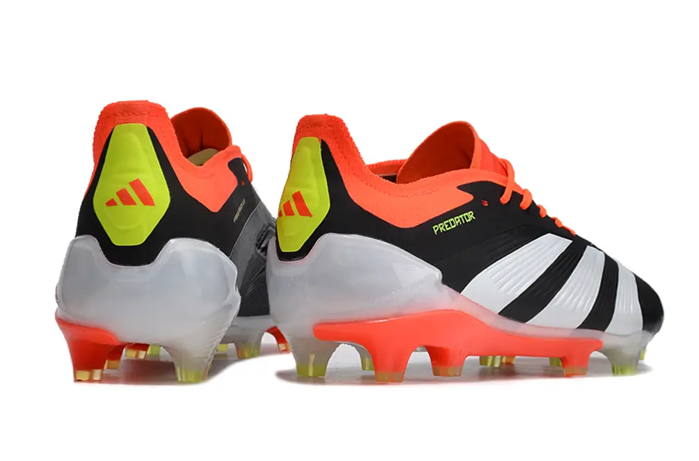 Adidas Predator Elite FG - Black/Electric Orange/Neon Yellow