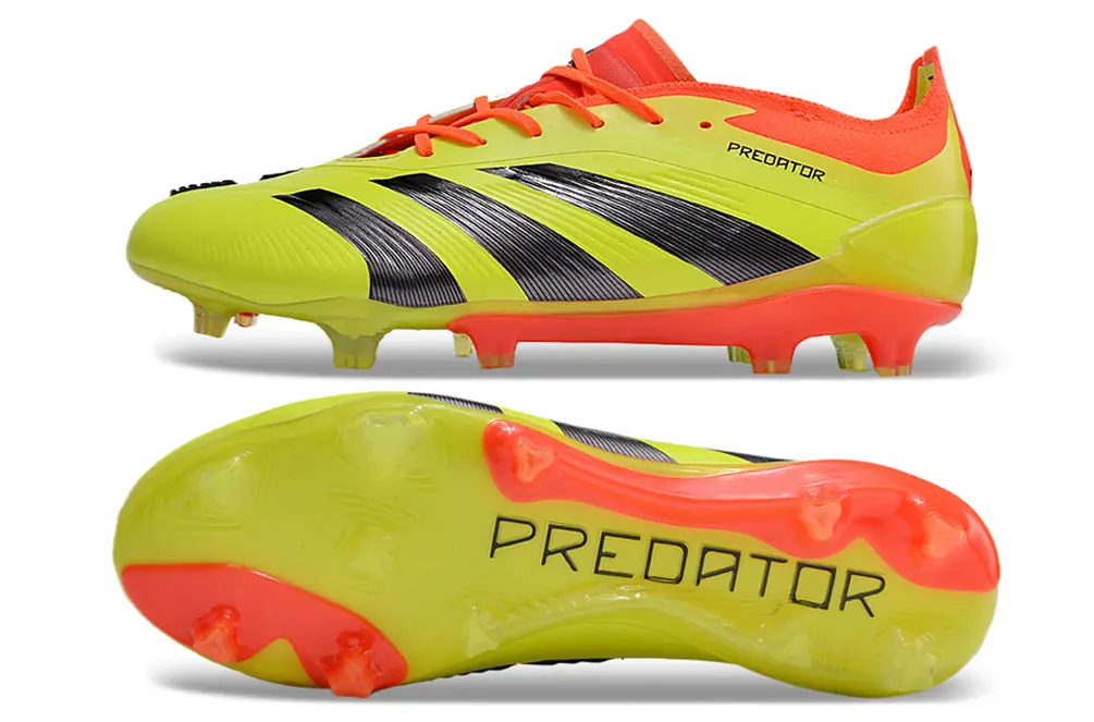 Adidas Predator Elite FG - Yellow/Fluorescent Yellow/High Visibility Orange