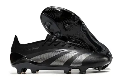 Adidas Predator Elite FG - Black/Charcoal Gray/Jet Black