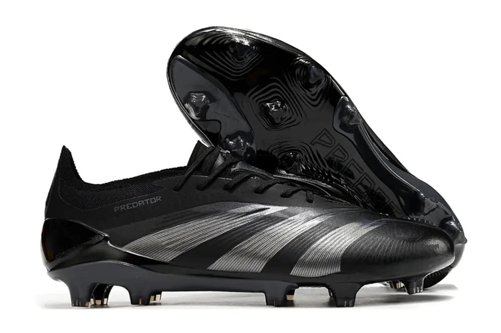Adidas Predator Elite FG - Black/Charcoal Gray/Jet Black