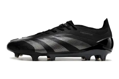 Adidas Predator Elite FG - Black/Charcoal Gray/Jet Black