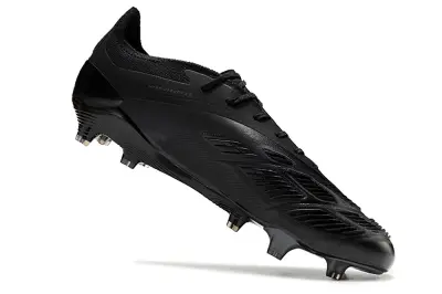 Adidas Predator Elite FG - Black/Charcoal Gray/Jet Black