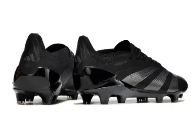 Adidas Predator Elite FG - Black/Charcoal Gray/Jet Black