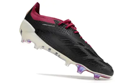 Adidas Predator Elite FG - Black/Crimson Red/Pearl White
