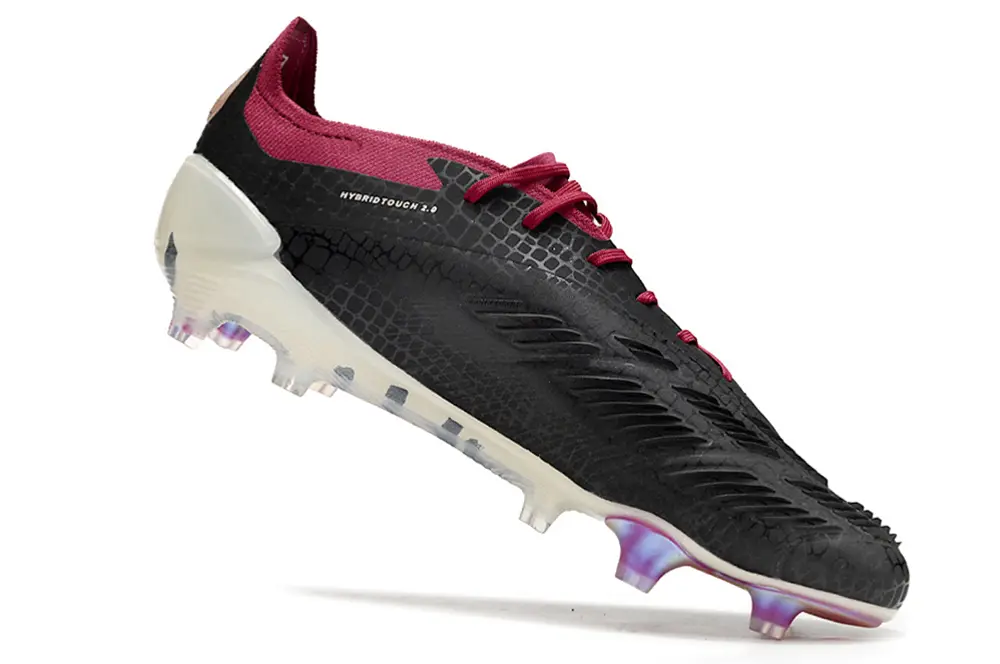 Adidas Predator Elite FG - Black/Crimson Red/Pearl White