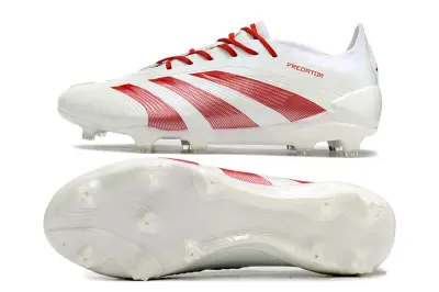 Adidas Predator Elite FG - White/Crimson Red/Snow White
