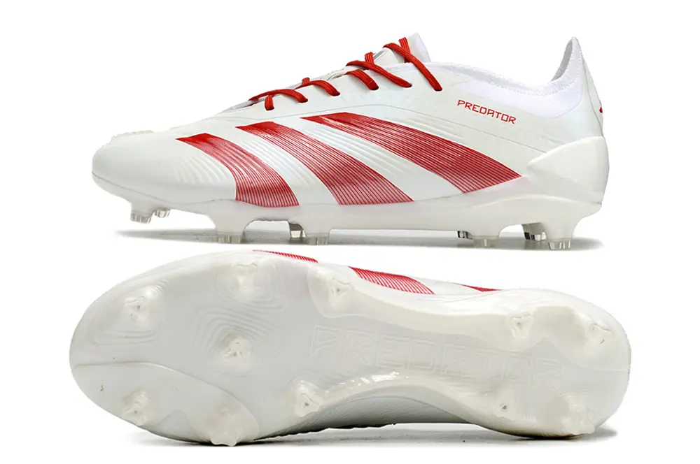Adidas Predator Elite FG - White/Crimson Red/Snow White