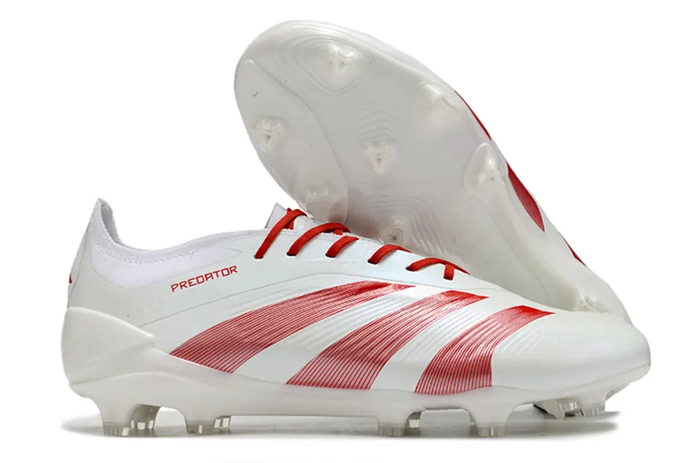 Adidas Predator Elite FG - White/Crimson Red/Snow White