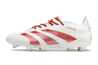 Adidas Predator Elite FG - White/Crimson Red/Snow White