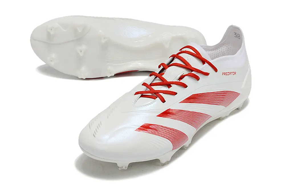 Adidas Predator Elite FG - White/Crimson Red/Snow White