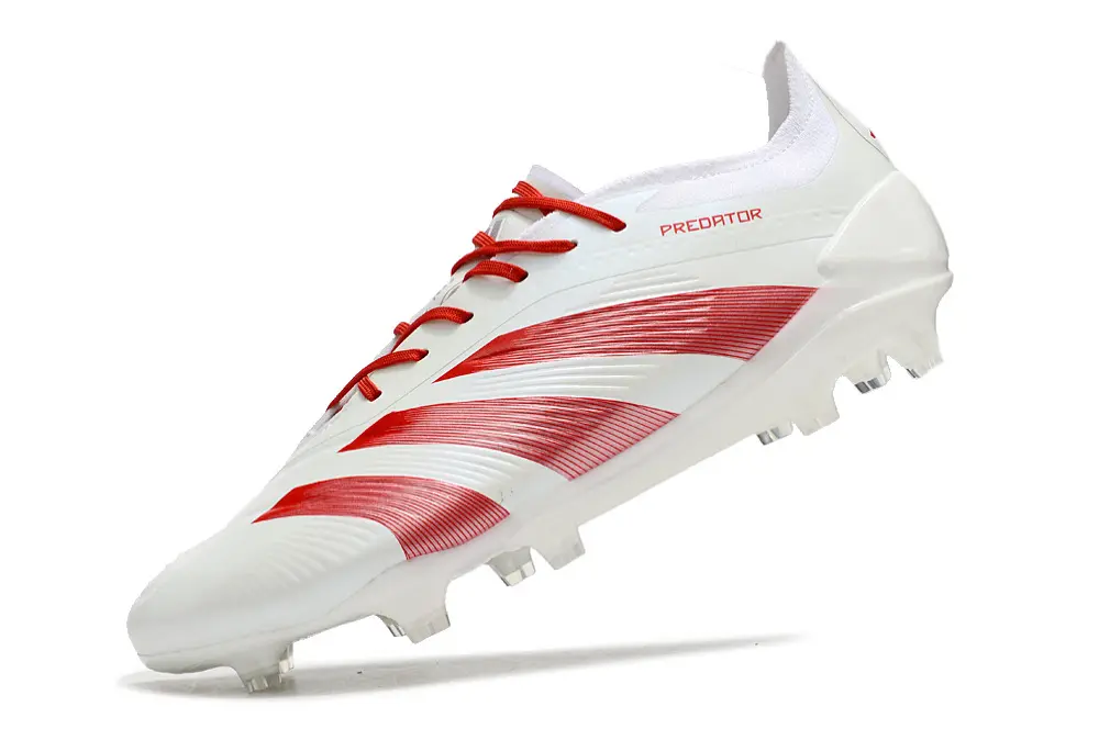 Adidas Predator Elite FG - White/Crimson Red/Snow White