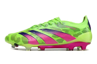 Adidas Predator Elite FG - Green/Electric Lime/Fuchsia Pink