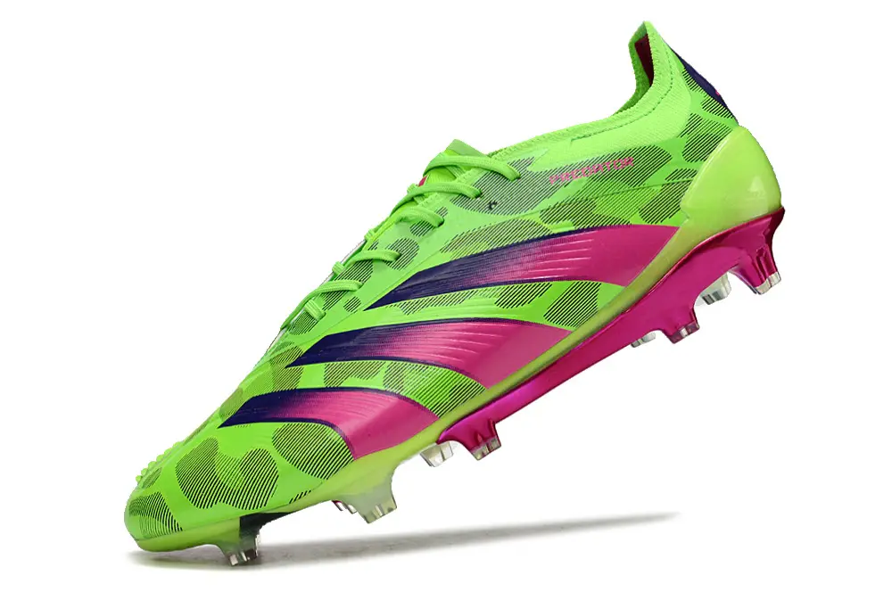 Adidas Predator Elite FG - Green/Electric Lime/Fuchsia Pink