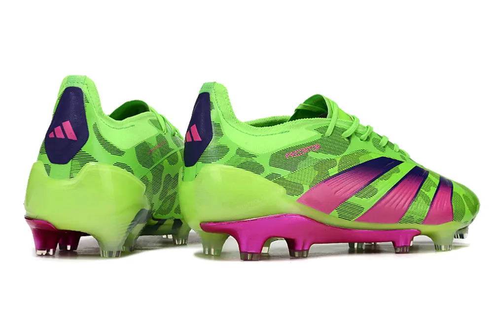 Adidas Predator Elite FG - Green/Electric Lime/Fuchsia Pink