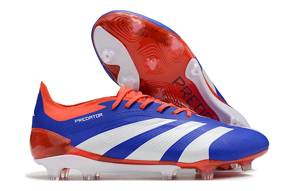 Adidas Predator Elite FG - Blue/Vibrant Blue/Fiery Red