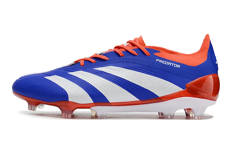Adidas Predator Elite FG - Blue/Vibrant Blue/Fiery Red