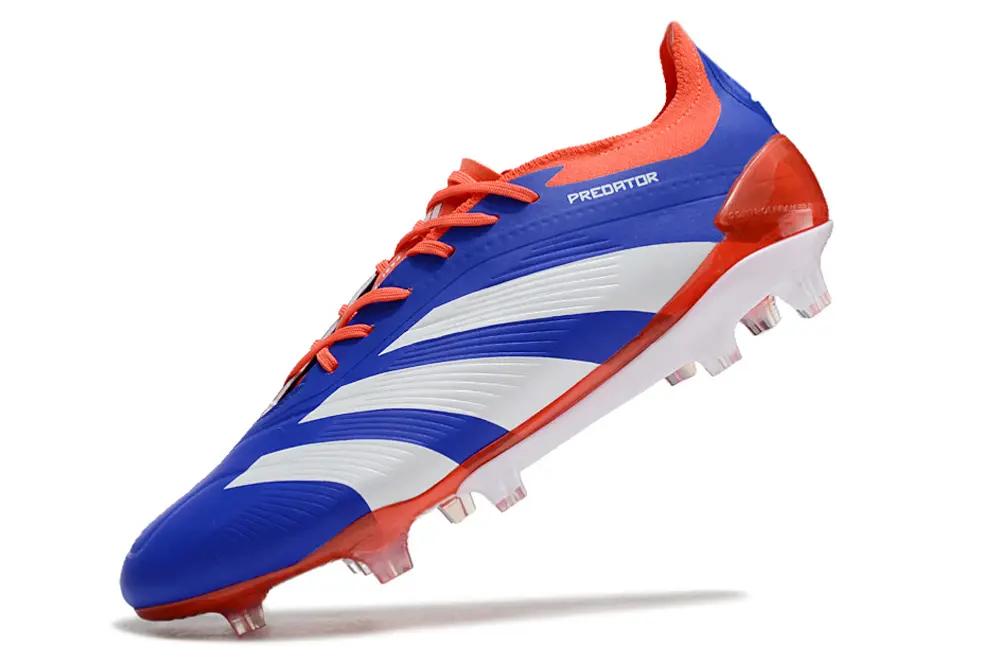 Adidas Predator Elite FG - Blue/Vibrant Blue/Fiery Red