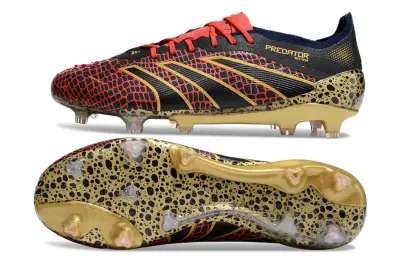 Adidas Predator Elite FG - Red/Gold/Black