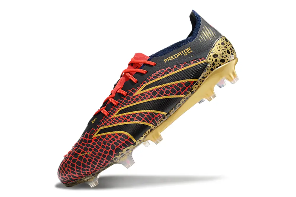 Adidas Predator Elite FG - Red/Gold/Black