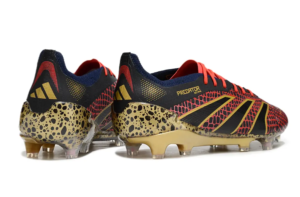Adidas Predator Elite FG - Red/Gold/Black