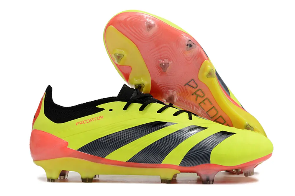 Adidas Predator Elite FG - Yellow/Neon Yellow/Red