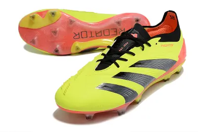 Adidas Predator Elite FG - Yellow/Neon Yellow/Red