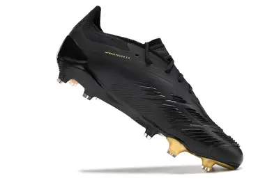 Adidas Predator Elite FG - Black/Gold Rush/Shadow Black