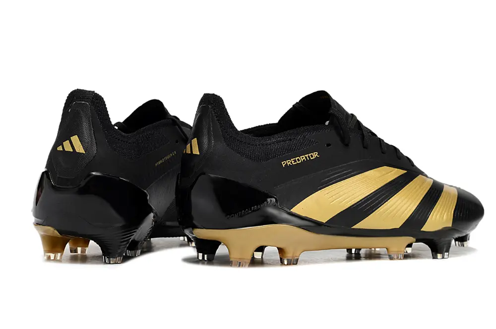 Adidas Predator Elite FG - Black/Gold Rush/Shadow Black