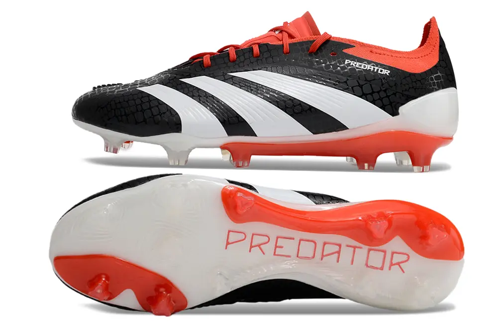 Adidas Predator Elite FG - Black/Electric Orange/White